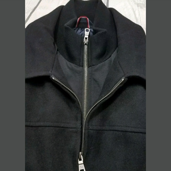 Tommy Hilfiger Pea Coat Size Medium Wool - Picture 5 of 8